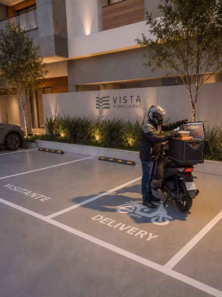 Vagas de Visitantes/Delivery